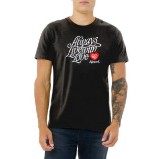 Always Live with Love Calligraphy Tee